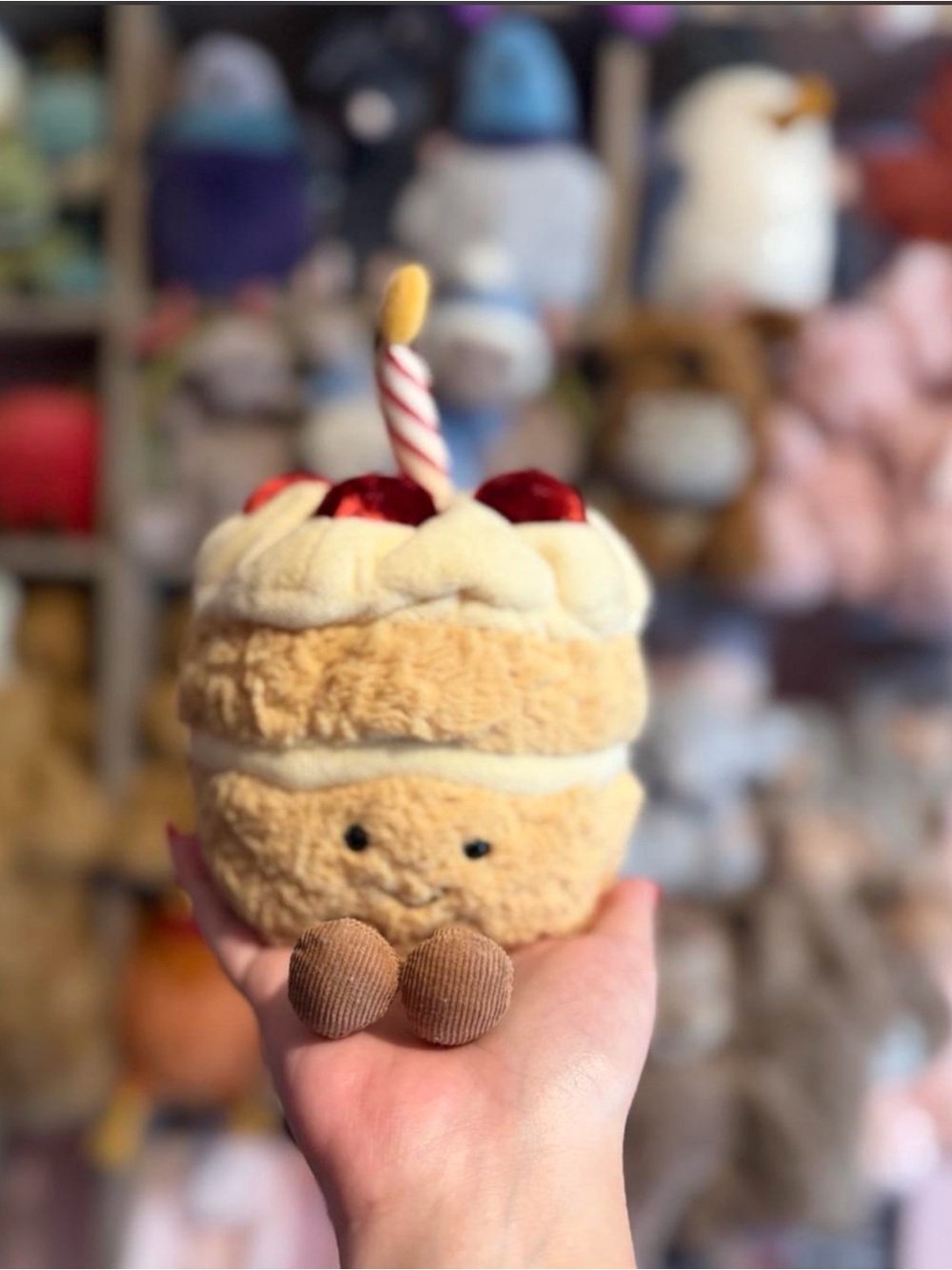 Jellycat birthday cake